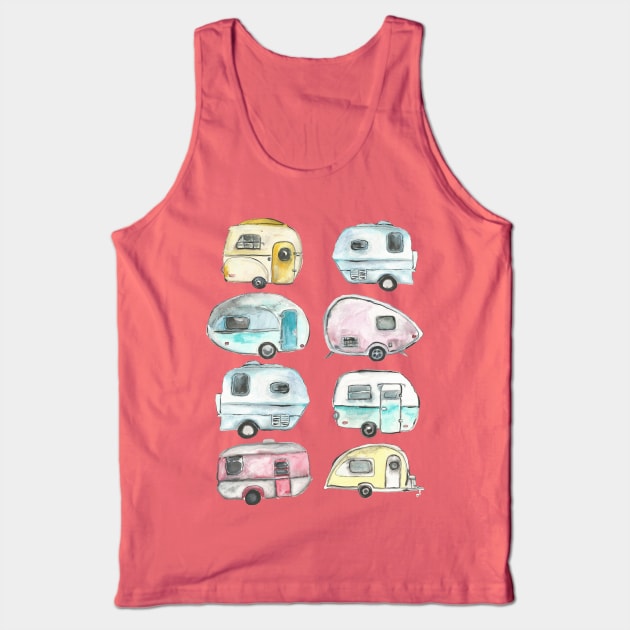 Camping Tank Top by msmart